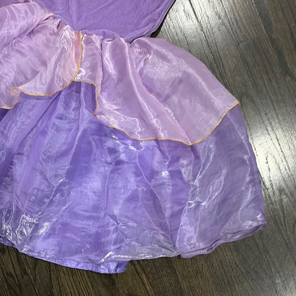 Purple Princess Kids Costume by Kid Kraft (size Large) - Picture 11 of 12